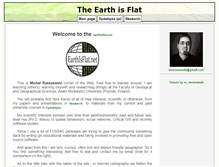 Tablet Screenshot of earthisflat.net